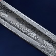 British 1892 Pattern Royal Army Medical Corps Officers Sword of Lt Col Richard George Hanley 22